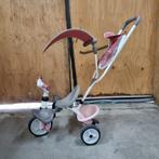 Smoby Driewieler met Duwstang, Ophalen, Gebruikt, Smoby, Verstelbare zitting