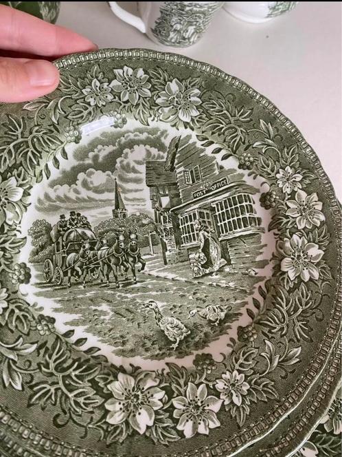 Antik service engelse set Royal Tudor van 1828, Antiek en Kunst, Antiek | Servies los, Ophalen