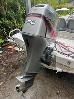 Mariner 50 pk 4 takt langstaart met powertrim., Ophalen, Gebruikt, Binnenboordmotor, Elektrische start
