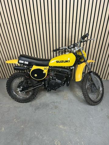 suzuki RM80 1978 in showroomstaat  beschikbaar voor biedingen