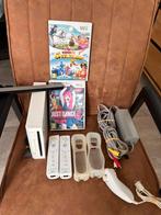 Leuke Nintendo Wii met spelletjes, Ophalen of Verzenden, Gebruikt, Met 3 controllers of meer, Met games