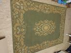 Vintage, retro, groot vloertapijt in groen/bruin/okertinten, Ophalen, Huis en Inrichting