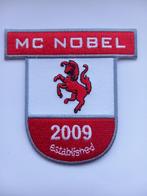 Mc Nobel 2009 patch badge opnaai embleem, Ophalen of Verzenden, Nieuw, Motoren