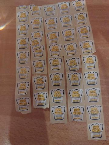 40 bak zegels JUMBO bakzegels beschikbaar voor biedingen