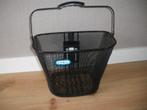 hele leuke zwarte fiets mand zonder stuur bevestiging basil, Ophalen of Verzenden, Zo goed als nieuw, Fietsmand