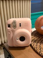 FUJIFILM Instax Mini 12 Camera - Roze + Case + 3 pakjes film, Ophalen of Verzenden, Zo goed als nieuw, Polaroid, Fuji