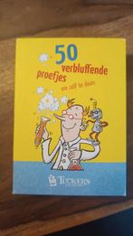 50 Verbluffende Proefjes, Ophalen of Verzenden, Zo goed als nieuw