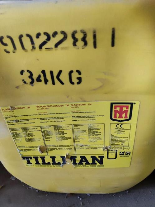 Beton additieven zoals ontluchter en plastificeerders, Doe-het-zelf en Verbouw, Overige Doe-het-zelf en Verbouw, Zo goed als nieuw