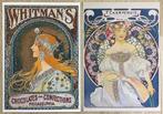 2x Mooie ALPHONSE MUCHA Art Nouveau Poster Print, Verzamelen, Nieuw, Verzenden