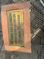 Houten ( eiken) Wandbord, Ophalen of Verzenden