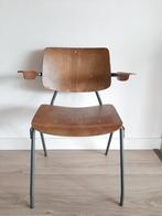 Vintage Kho Liang Le, armstoel, stoel, buisframe / hout, Gebruikt, Hout, Ophalen