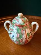 Chinese Rose Medallion Suikerpot (ca. 1890), Ophalen of Verzenden