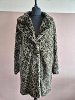 Carnavals bontjas Panterprint Groen, maat S Jas thema panter