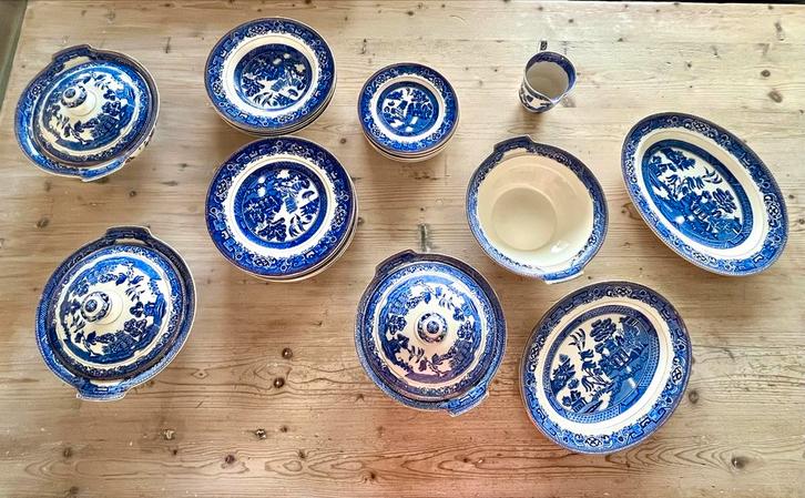 Old Willow Alfred Meakin Servies izgs!, Antiek en Kunst, Antiek | Keramiek en Aardewerk, Ophalen