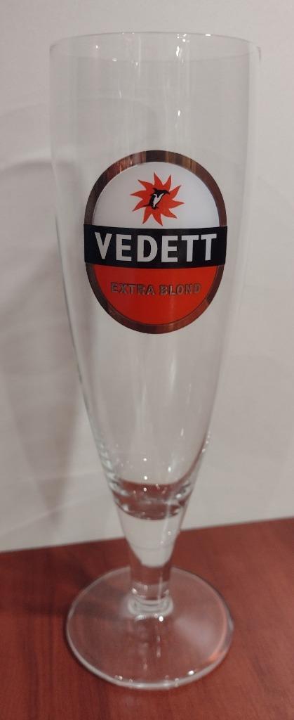Vedett Extra Blond 33cl M13. (D1), Verzamelen, Biermerken, Gebruikt, Glas of Glazen, Overige merken, Ophalen of Verzenden