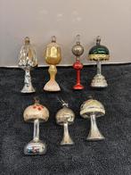 Oude glazen kerstballen. Lampjes te koop per stuk, Diversen, Kerst, Ophalen of Verzenden, Zo goed als nieuw