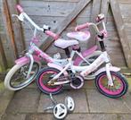 2 meisjesfietsen, 12 & 16 inch + zijwieltjes, Minder dan 16 inch, Gebruikt, Zijwieltjes, Dino Bikes
