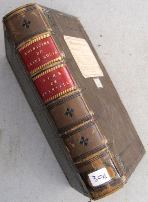L'Histoire de Saint Louis 1867 Joinville Chromolithografie, Antiek en Kunst, Antiek | Boeken en Bijbels, Ophalen of Verzenden