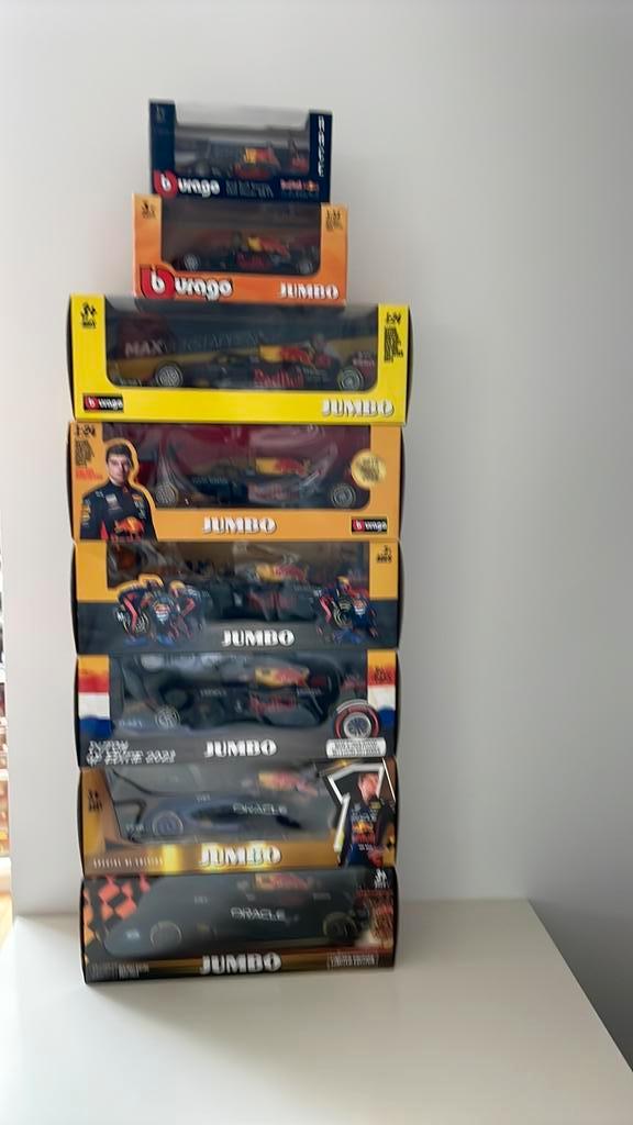 8Max Verstappen modelauto’s 2016 T/M 2023 zie omschrijving, Hobby en Vrije tijd, Modelauto's | 1:43, Nieuw, Auto, MiniChamps, Ophalen of Verzenden