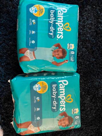 Pampers nieuwe maat 8 beschikbaar voor biedingen