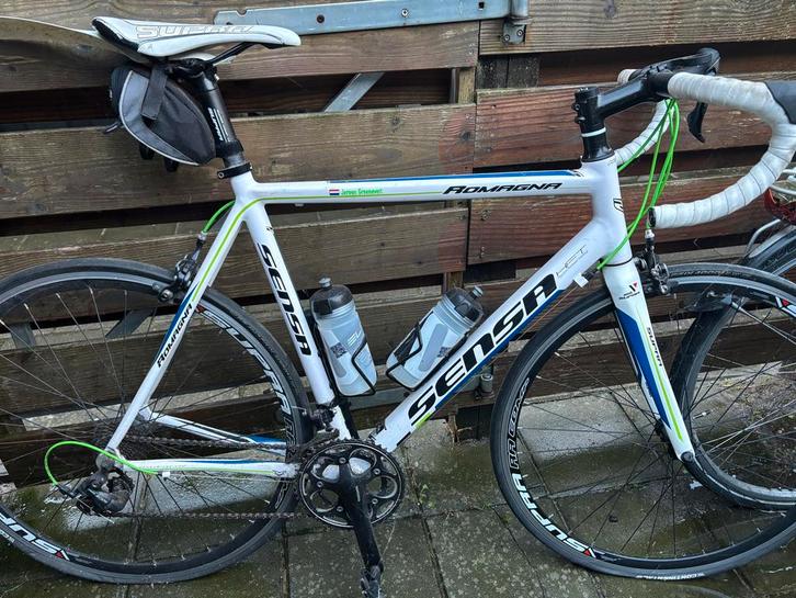 Sensa Romagna Racefiets - 58cm, Fietsen en Brommers, Fietsen | Racefietsen, Gebruikt, Heren, Overige merken, Meer dan 20 versnellingen