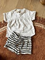 Schattig setje van ZARA korte broek kanten bloesje mt 92, Meisje, Ophalen of Verzenden, Zo goed als nieuw, Zara