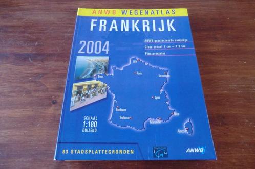 wegenatlas Frankrijk -ANWB -met 83 stadsplattegronden (2004), Boeken, Reisgidsen, Gelezen, Europa, ANWB, Ophalen of Verzenden