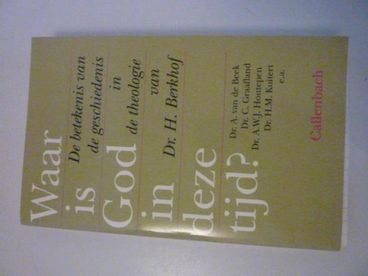 A.van de Beek ea - Waar is God in deze tijd?, Boeken, Overige Boeken, Zo goed als nieuw, Verzenden