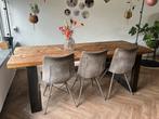 Eettafel met stoelen en bankje, Ophalen of Verzenden