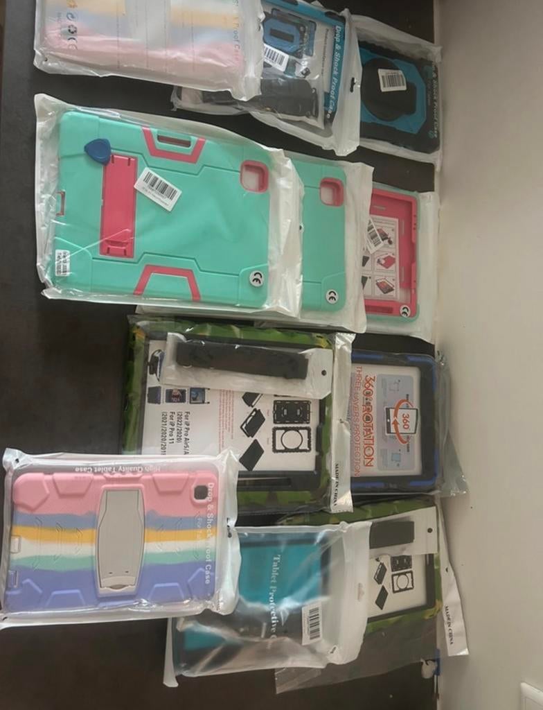 Tablet Hoesjes en Covers - Nieuw, Computers en Software, Tablet-hoezen, Ophalen of Verzenden, Nieuw, 10 inch, Bescherming voor- en achterkant