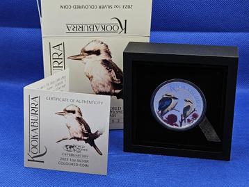 (7297) AUSTRALIA KOOKABURRA 2023 COLOR ONE OUNCE beschikbaar voor biedingen