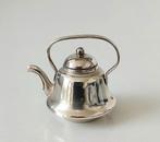 Zilveren Miniatuur Waterketel jaarletter P, Antiek en Kunst, Verzenden, Zilver