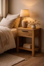 Set van 2 Nachtkastjes + Haltafel/Console, Huis en Inrichting, Tafels | Bijzettafels, Minder dan 55 cm, Rond, Zo goed als nieuw