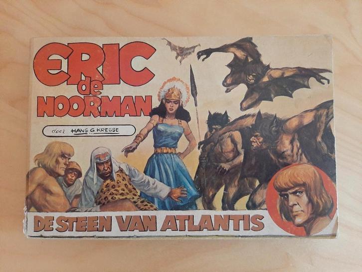 Eric de Noorman - De steen van Atlantis, Boeken, Stripboeken, Gelezen, Eén stripboek, Ophalen of Verzenden