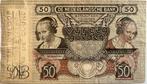 Vijftig gulden 1941 met buiten omloop stempel, Postzegels en Munten, Bankbiljetten | Nederland, Ophalen of Verzenden, 50 gulden
