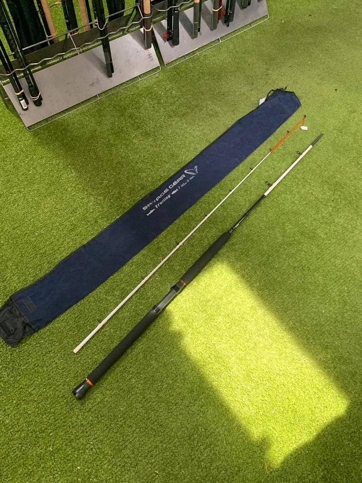 Nieuwe Savage Gear Trolling2 trolhengel, 2.40m & 12-25 lbs, Watersport en Boten, Hengelsport | Roofvissen, Nieuw, Werphengel, Ophalen of Verzenden