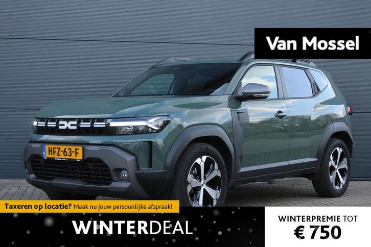 Dacia Duster 1.6 Hybrid 140Pk Journey | Navigatie | Stoelver, Auto's, Dacia, Bedrijf, Te koop, Duster, 360° camera, ABS, Achteruitrijcamera