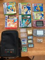 Complete set game boy advance incl diverse spellen, Spelcomputers en Games, Ophalen of Verzenden, Gebruikt, Game Boy Advance