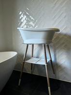 Bebe Jou badje + standaard en ingebouwde thermometer (wit), Kinderen en Baby's, Badjes en Verzorging, Ophalen of Verzenden, Zo goed als nieuw