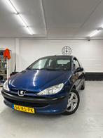 Peugeot 206 1.4 X-line 3D 2005 Blauw, Voorwielaandrijving, Stof, 1360 cc, Zwart