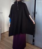 Zwarte poncho Hazal Boutique (one size), Verzenden, Zwart, Maat 42/44 (L), Nieuw