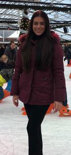 Airforce jas Berry wine maat M, Kleding | Dames, Jassen | Winter, Airforce, Paars, Zo goed als nieuw, Ophalen