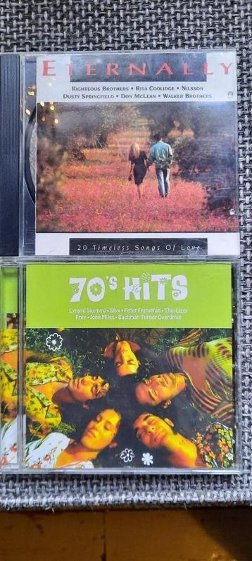 17 cd`s diverse stijlen en jaren route66 surfin 70`s beschikbaar voor biedingen