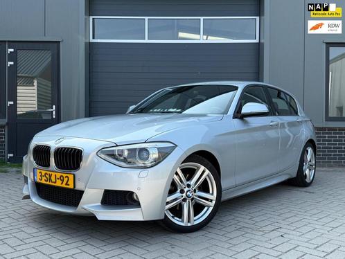 BMW 1-serie 118i M-sport | Automaat | Leer | Xenon | Cruise!, Auto's, BMW, Bedrijf, Te koop, 1-Serie, ABS, Airbags, Boordcomputer