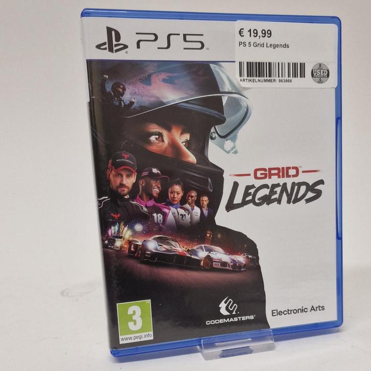 PS 5 Grid Legends, Spelcomputers en Games, Games | Sony PlayStation 5, Zo goed als nieuw