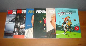 ZGAN- 6x Feyenoord Magazine - seizoen 2023-2024 / 2024-2025 beschikbaar voor biedingen