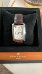 Baume & Mercier Hampton herenhorloge, Sieraden, Tassen en Uiterlijk, Horloges | Heren, Ophalen of Verzenden, Staal, Leer, Overige merken