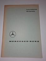 Mercedes-Benz handleiding Automatisches DB‑Getriebe, Ophalen of Verzenden