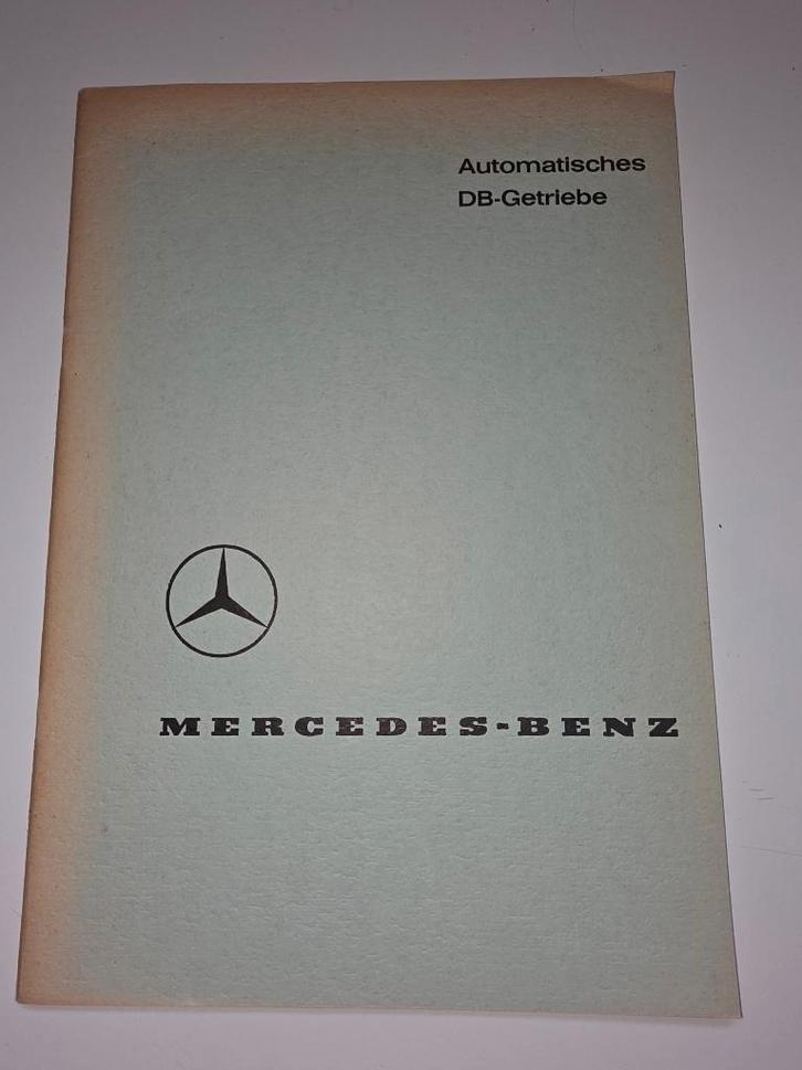 Mercedes-Benz handleiding Automatisches DB‑Getriebe, Auto diversen, Handleidingen en Instructieboekjes, Ophalen of Verzenden