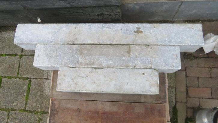 Natuursteen, Tuin en Terras, Tegels en Klinkers, Gebruikt, Overige typen, Natuursteen, Minder dan 5 m², Ophalen